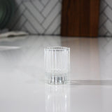 
  
  Modern Fluted Ribbed Shot Glass - Set of 4
  
