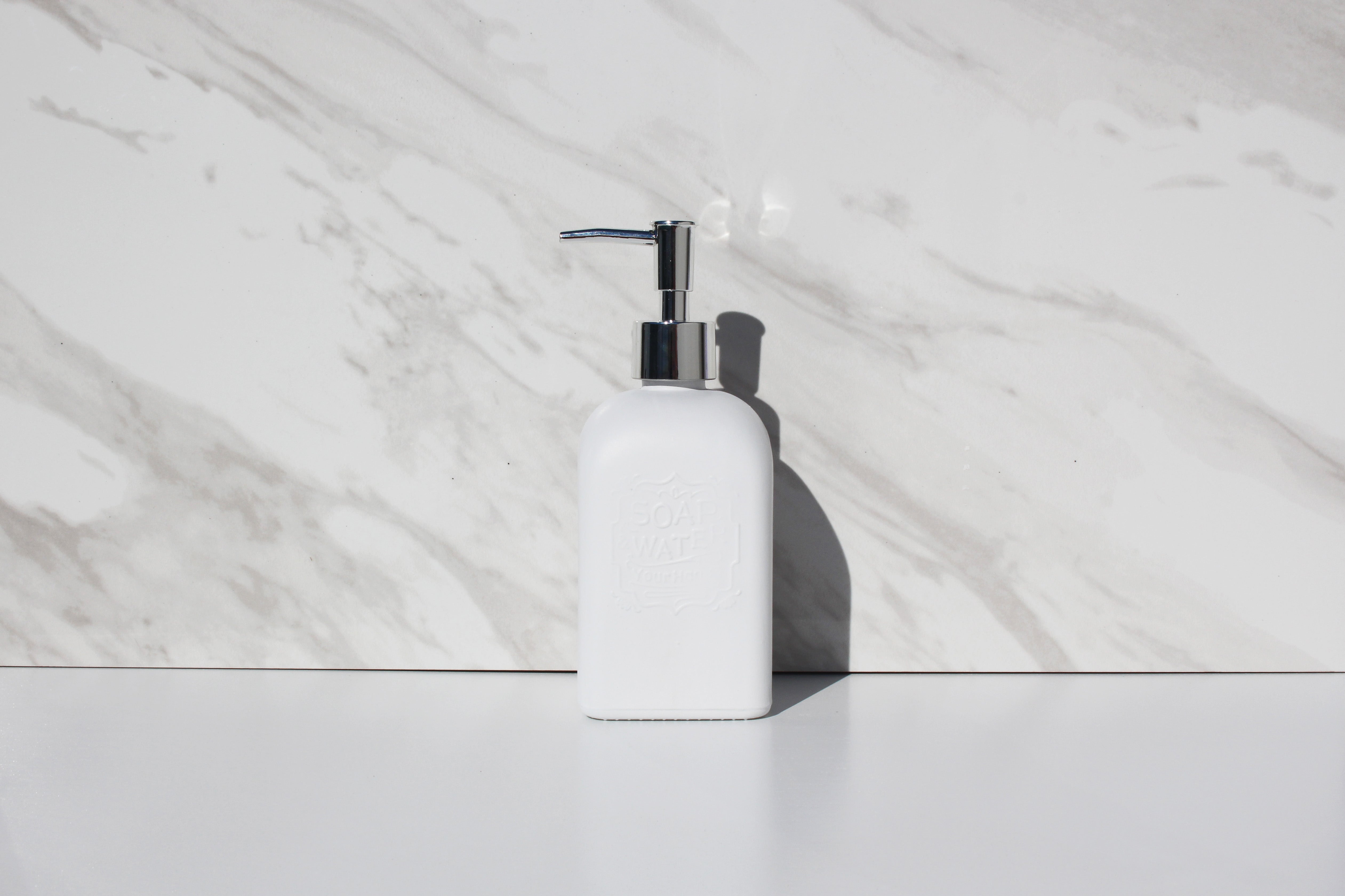 
  
  Modern Square Glass Minimalist Soap Dispenser
  
